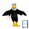 Lazy Bald Eagle Mascot Costume