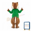 Fleece Squirrel Mascot Costume
