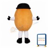 Happy Cartoon Egg Mascot Costume