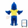 2nd Version Of Blue Falcon Mascot Adult Costume