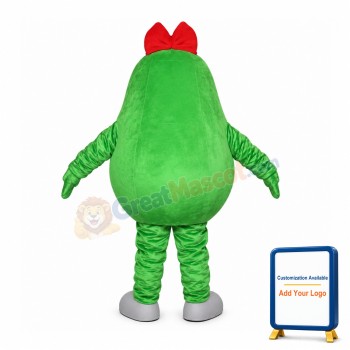 Cartoon American Pear Mascot Costume