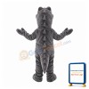 Happy Grey Shark Mascot Costume