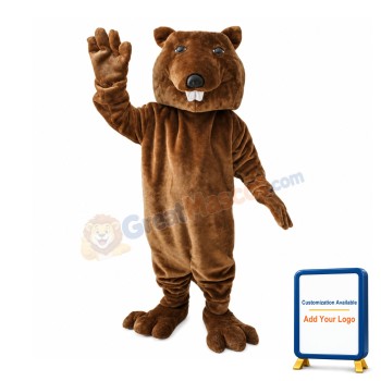 Simple Version Of The Beaver Mascot Costume