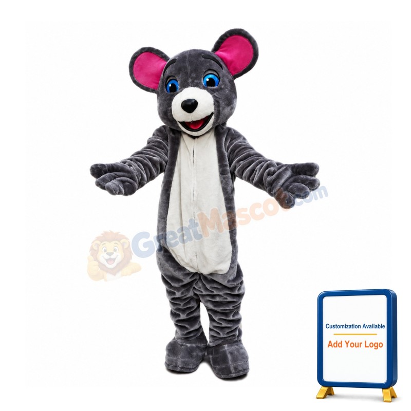 Clever Mouse Mascot Costume