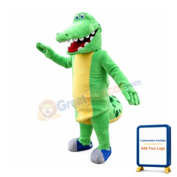 Cheery Crocodile Mascot Costume