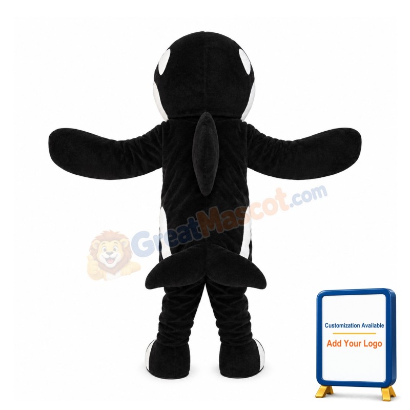 Lovely Killer Whale Mascot Costume