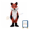 Long Plush Fox Mascot Costume