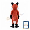 Long Plush Fox Mascot Costume