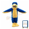 Cheery Blue Bird Mascot Costume
