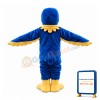 Cheery Blue Bird Mascot Costume