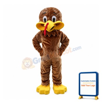 Sad Turkey Baby Mascot Costume