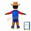 American Cowboy Mascot Costume
