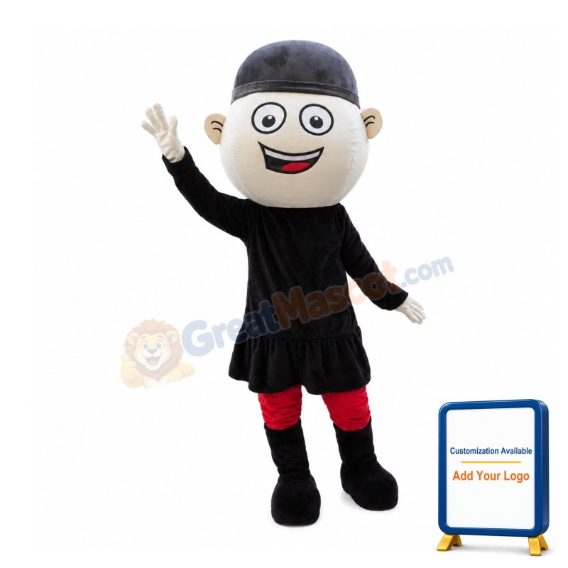 Cheery Islamic Boy Mascot Costume