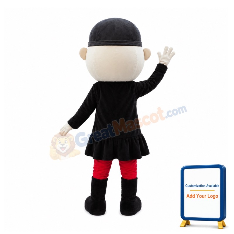 Cheery Islamic Boy Mascot Costume