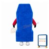 Novel Cartoon Blue Car Seat Mascot Costume