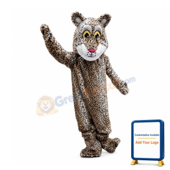 Relaxed Panther Mascot Costume