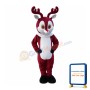 Cartoon Siberian Roe Deer Mascot Costume