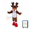 Adorable Christmas Elk Mascot Costume
