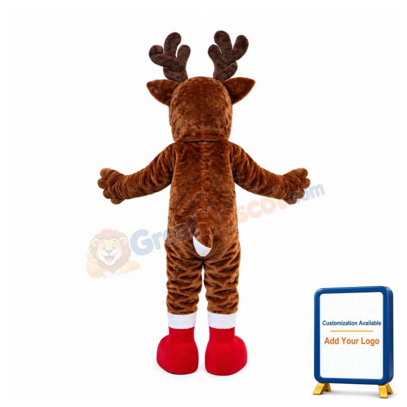 Adorable Christmas Elk Mascot Costume