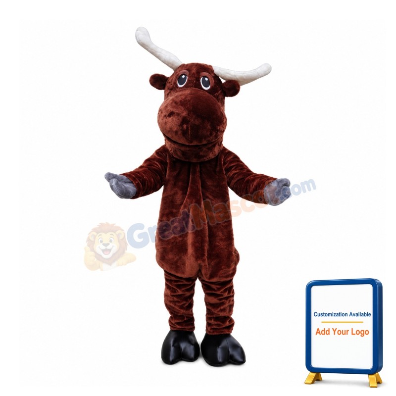 Honest Moose Mascot Costume
