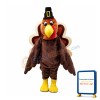 Thanksgiving Pilgrim Turkey Mascot Costume 