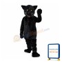 Black Cougar Animal Mascot Costume
