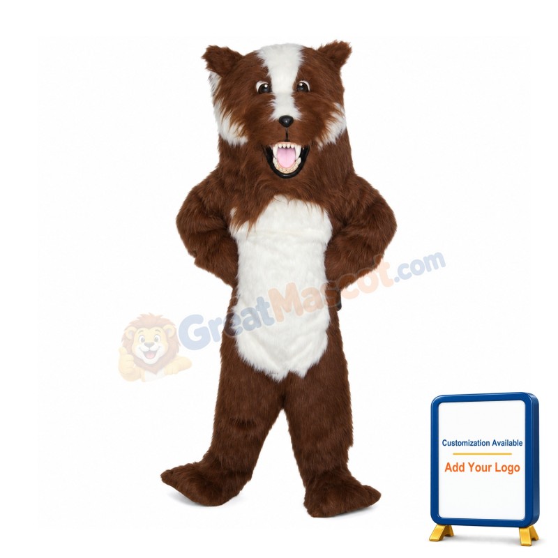 Fierce Dog Mascot Costume