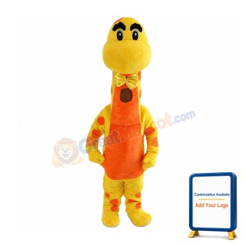 Cartoon Big Eyes Giraffe Mascot Costume