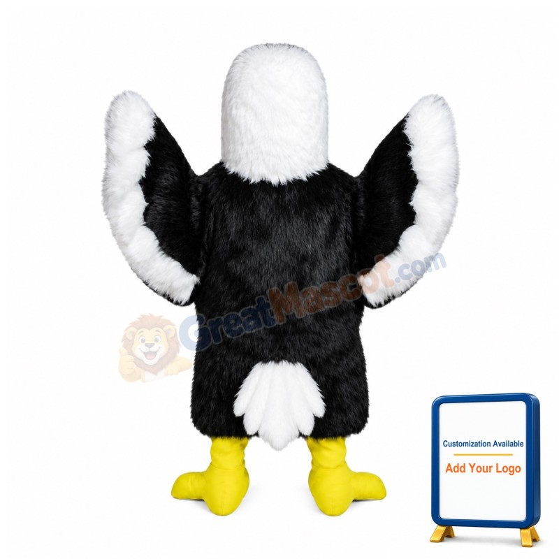 Advanced Bald Eagle Mascot Costume