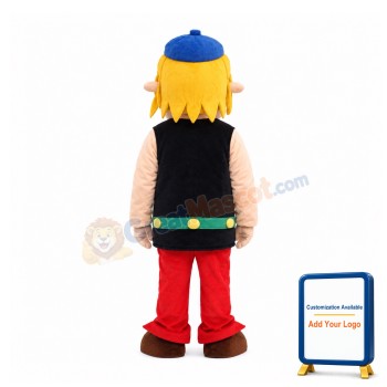 Courageous Gaul Warrior Asterix Mascot Costume