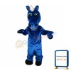 Royal Blue Horse Mascot Costume