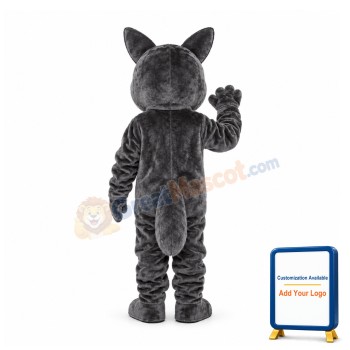 Thin Tooth Wolf Mascot Costume