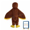 Advanced Hawk Long Fur Mascot Costume