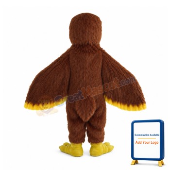 Advanced Hawk Long Fur Mascot Costume