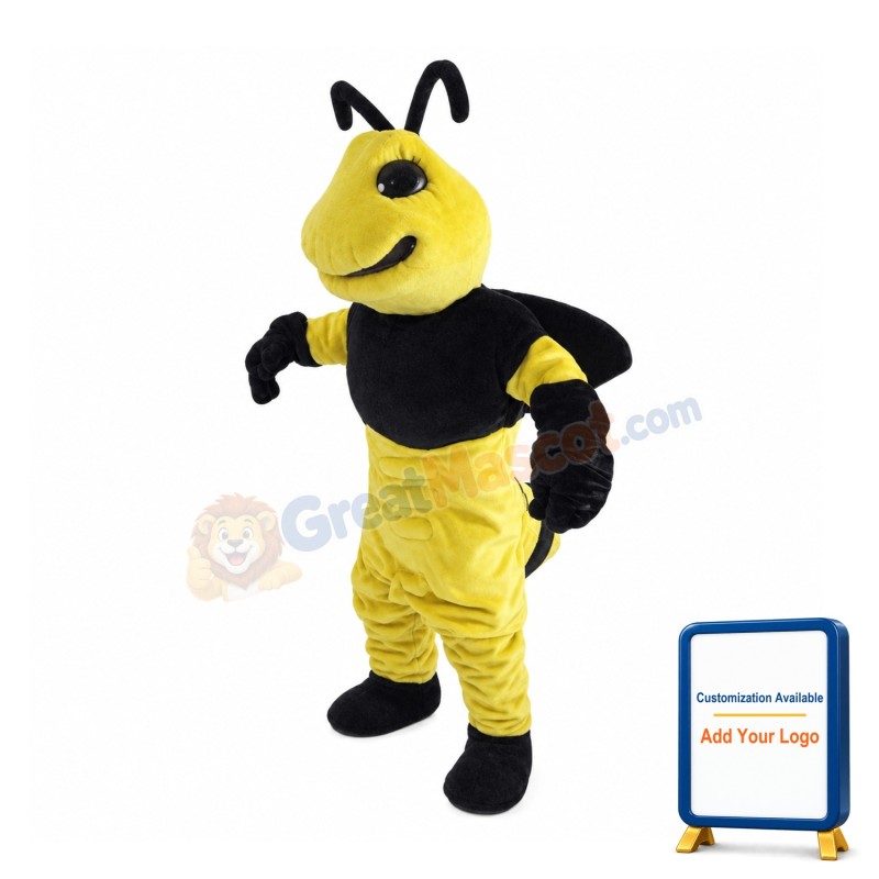 Advanced Power Bee Mascot Adult Costume