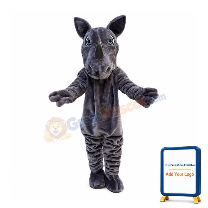 Original Rhino Mascot Adult Costume