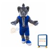 Sports Elephant School Mascot Adult Costume