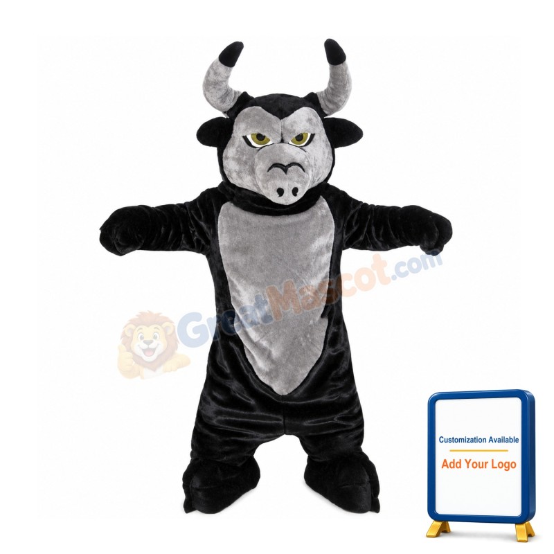 Angry Bull Mascot Adult Costume