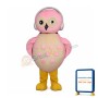 Lightweight Pink Owl Cartoon Mascot Costume 