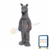 Grey Greyhound Dog Thin Dog Mascot Costume