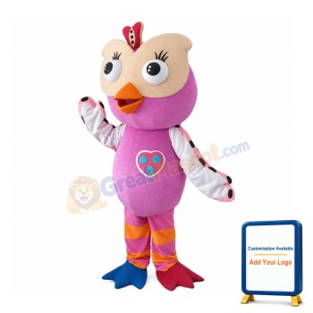 Hootabelle the Owl Mascot Costume