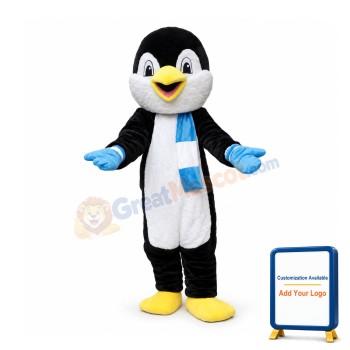 Winter Penguin Mascot Costume