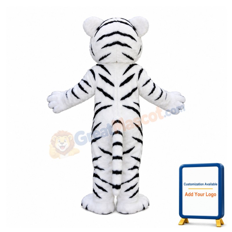 Original Baby White Tiger Animal Mascot Costume