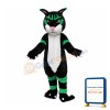 Fantasy Black Tiger Mascot Costume
