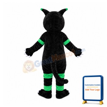 Fantasy Black Tiger Mascot Costume