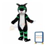 Fantasy Black Tiger Mascot Costume