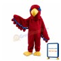 Plush Red Lory Mascot Costume