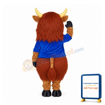 Stockley Farm Park Hilary The Highland Cow Mascot Costume