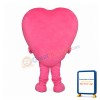 Deluxe Pink Heart Mascot Costume