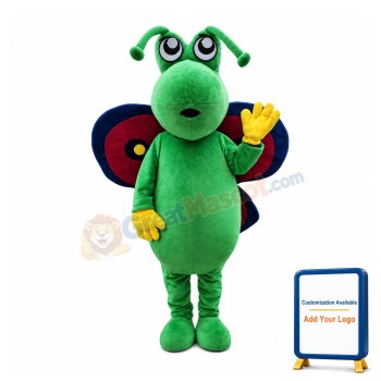 Curious Butterfly Mascot Costume